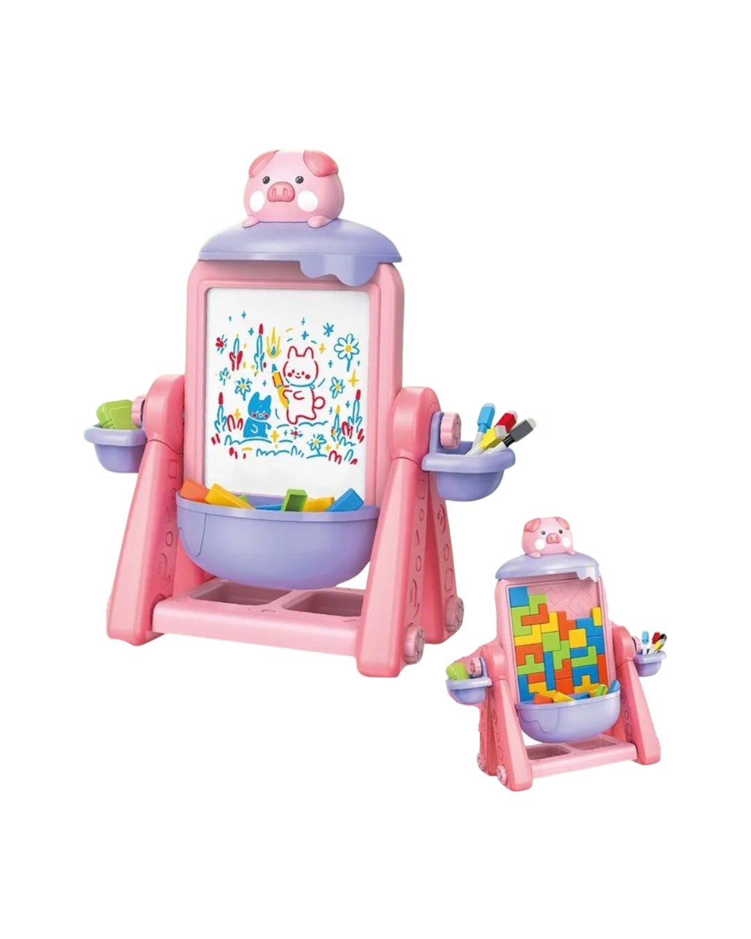 Untitled_design_-_2026-05-04T132227.323 Drawing Board & Activity Easel (Pink)
