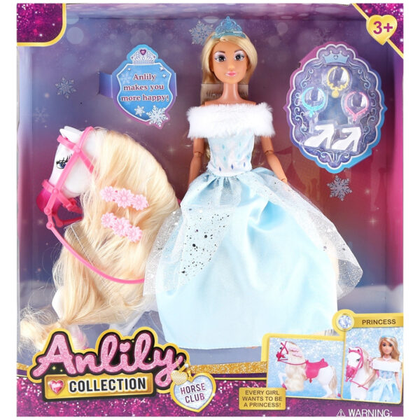 Anlily Horse Club Princess Doll Set