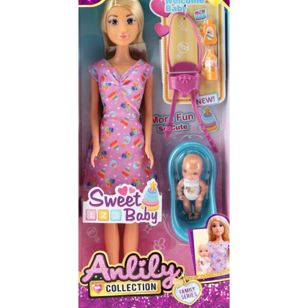 Anlily Babysitter Doll Set