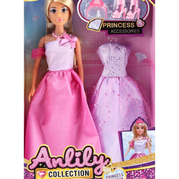 Anlily Princess Dress Up Doll Set