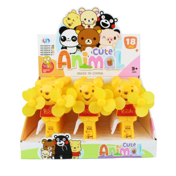 Cute Animal Kids Hand Fan (Assorted)