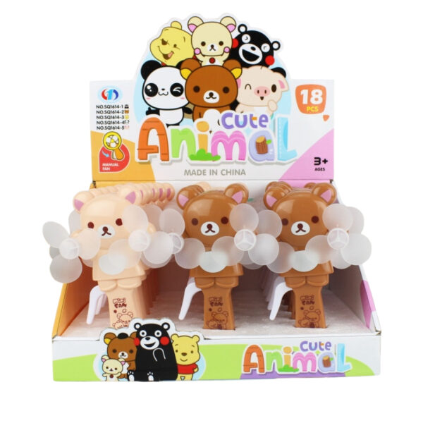 Cartoon Animal Hand Fan (Assorted)