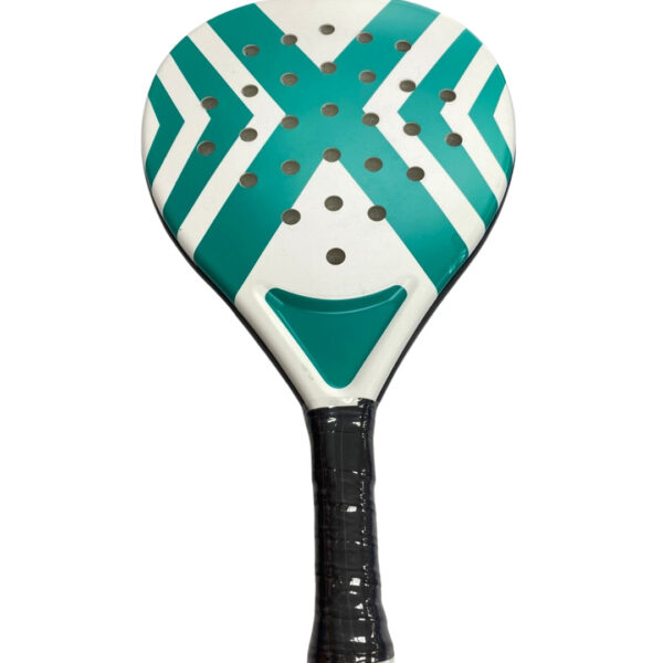Green & White Padel Racket