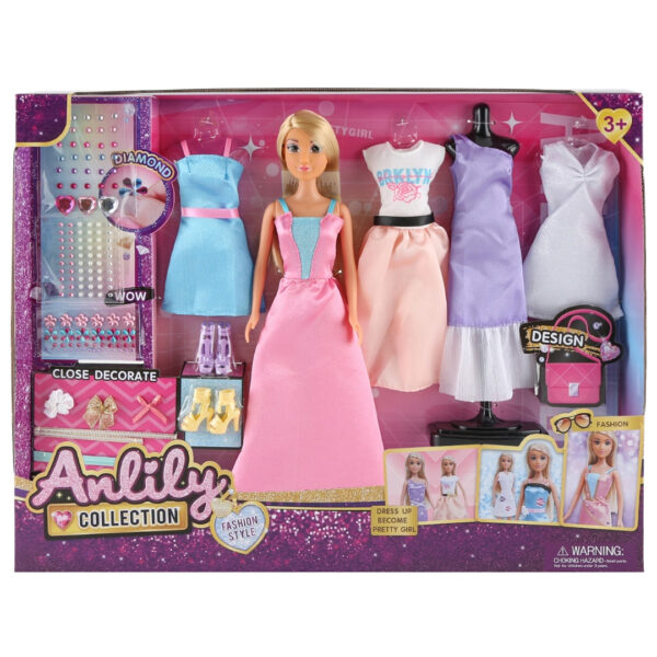 Anlily Fashion Doll Set