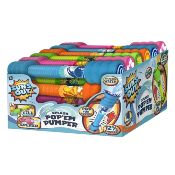 Foam Pumper Water Toy (Assorted)