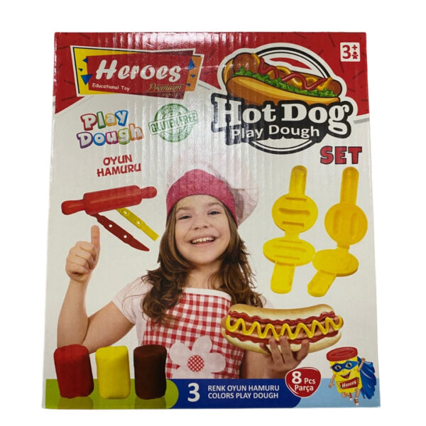 Play Dough Hot Dog Set