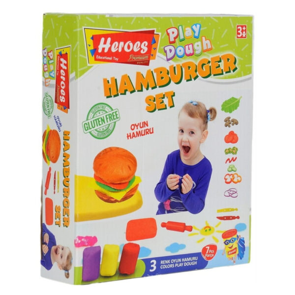 Play Dough Hamburger Set