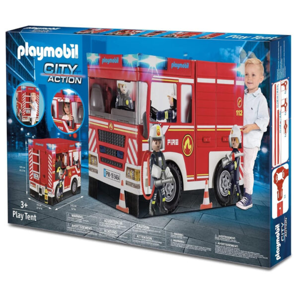 Playmobil City Action Fire Truck Play Tent
