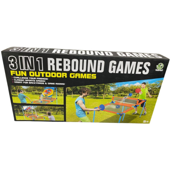 3-in-1 Rebound Games Sports Set