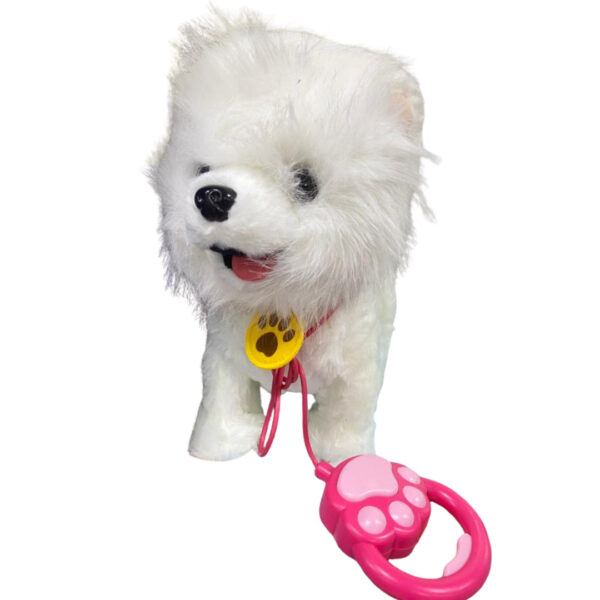 Interactive Plush Dog Toy