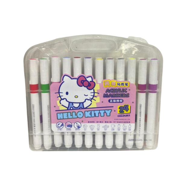Hello Kitty Acrylic Marker Set