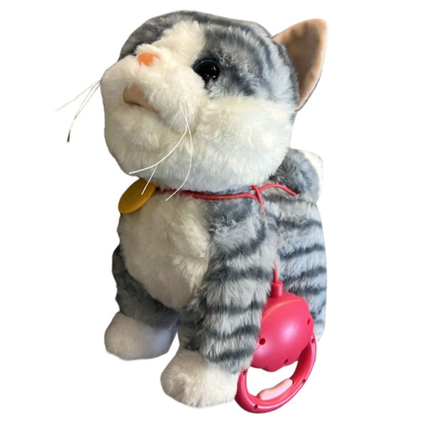 Gray Plush Cat