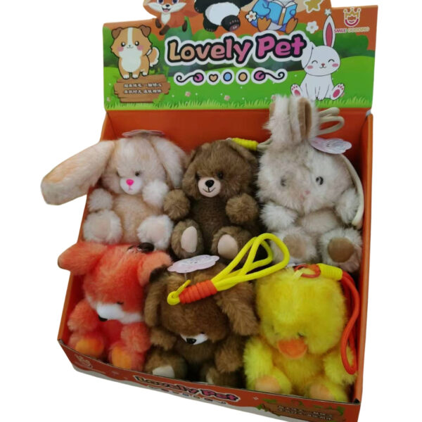 Lovely Pet Plush Toys (Assorted Designs)