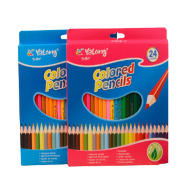 24 Color Colored Pencils Set (Assorted)
