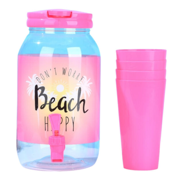 Beach Happy Dispenser Set