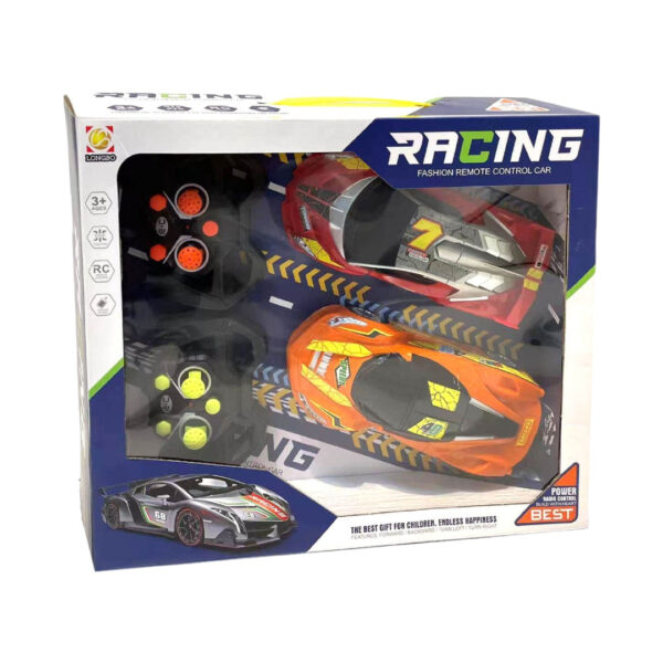 2-Pack RC Racing Cars Set