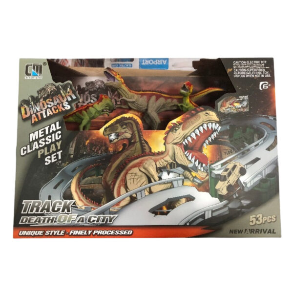 Dinosaur Racetrack Play Set
