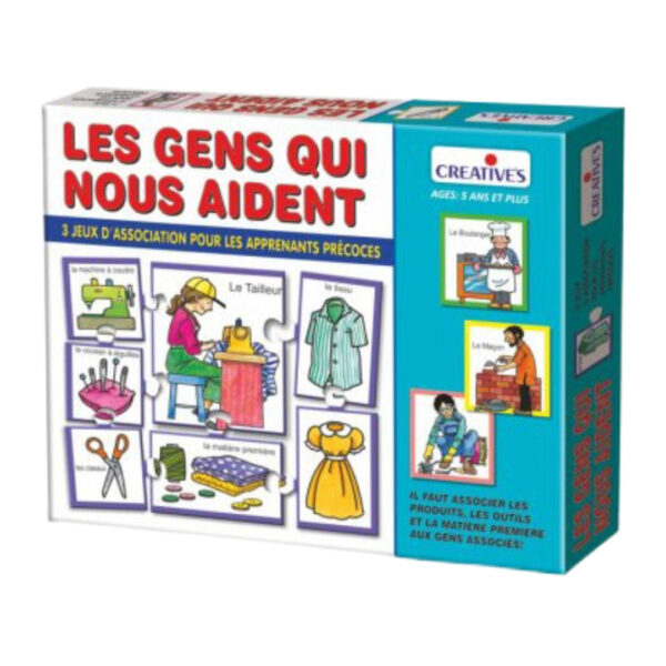 Les Gens Qui Nous Aident – Jeu Créatif