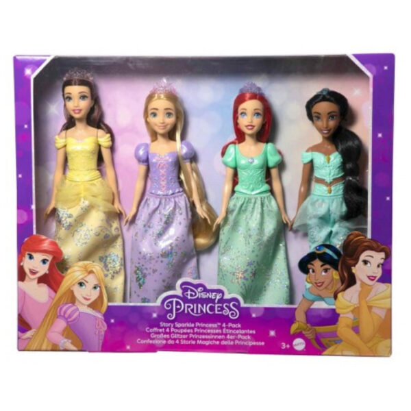 Disney Princess 4-Pack Dolls