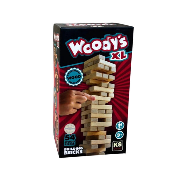 Woody's XL Block Stacking Game