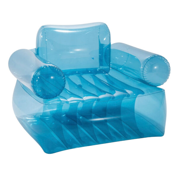 Intex Transparent Blue Armchair