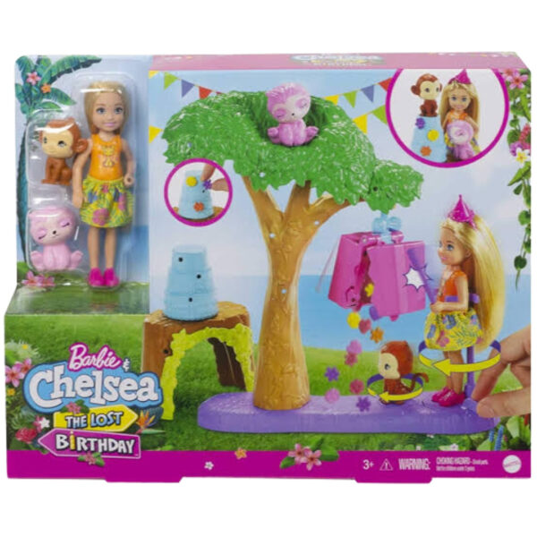Barbie Chelsea Party Fun Surprise Playset