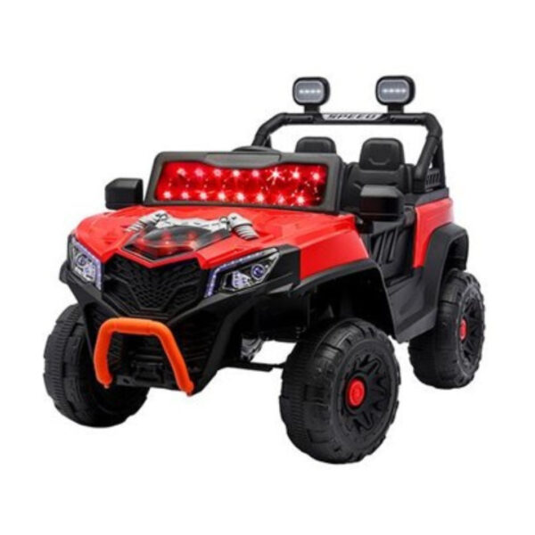 Red Kids Ride-On Jeep