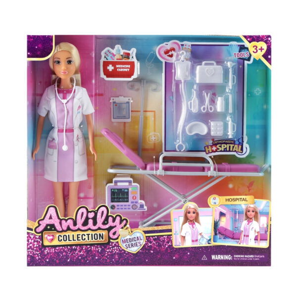 Anlily Doctor Doll Set