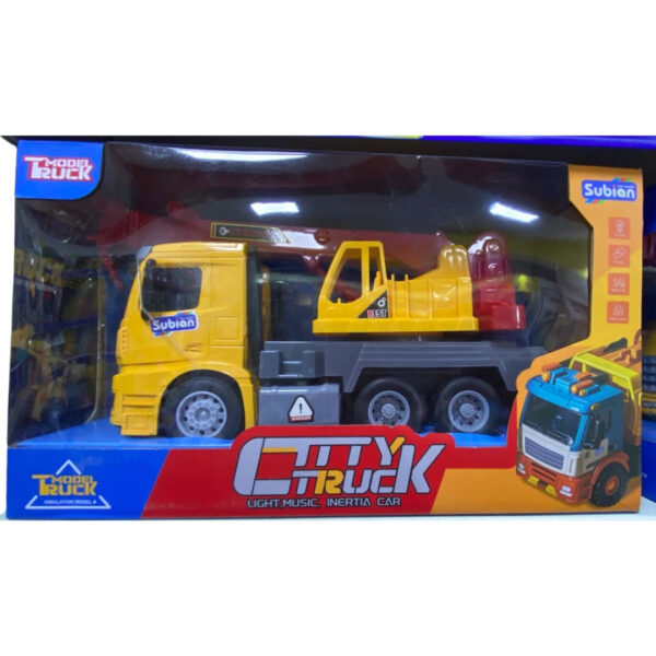 Subian City Truck Crane Toy