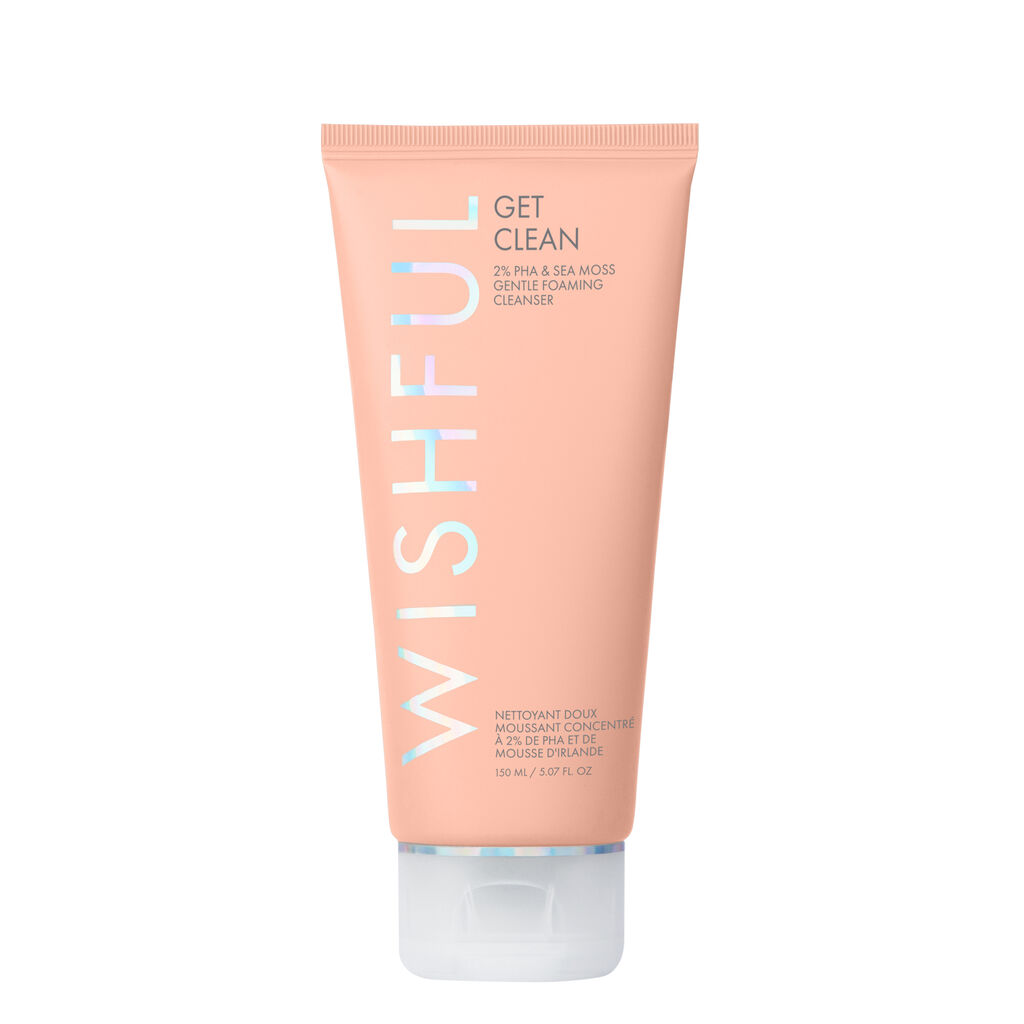 WH-GetClean-150ML-Packshot-1 WISHFULL GET CLEAN GENTLE FOAMING CLEANSER