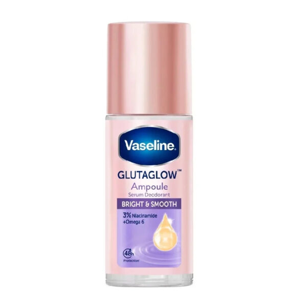 VASELINE GLUTAGLOW AMPOULE ULTRA BRIGHT AMPOULE SERUM DEODORANT (3% NIACINIMIDE + OMEGA 6)