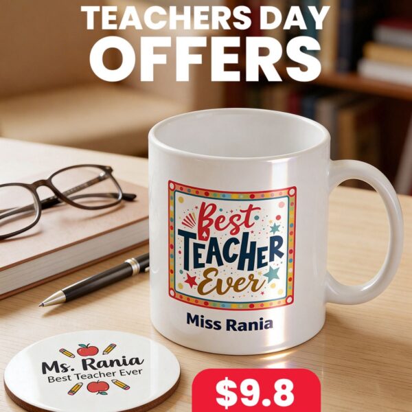 Mug & Coaster Teachers Offer