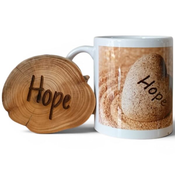 Hope Mug Coaster Set