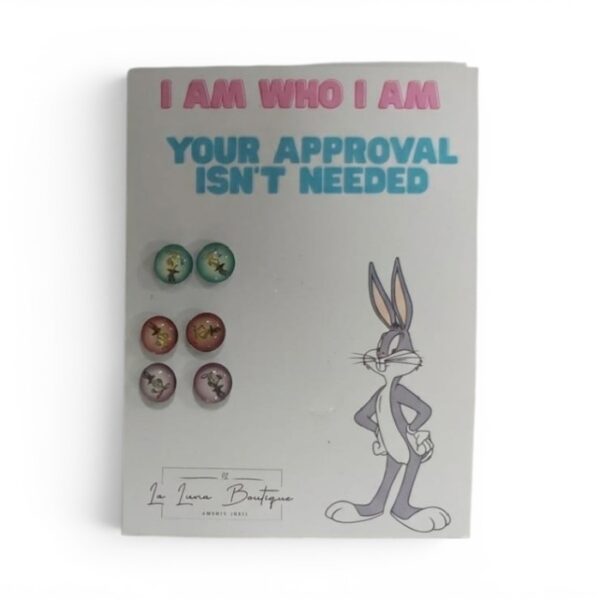Rabbit Cartoon Earring Set