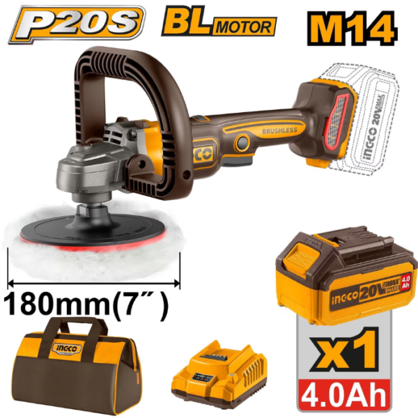 Cordless Car Polisher INGCO
