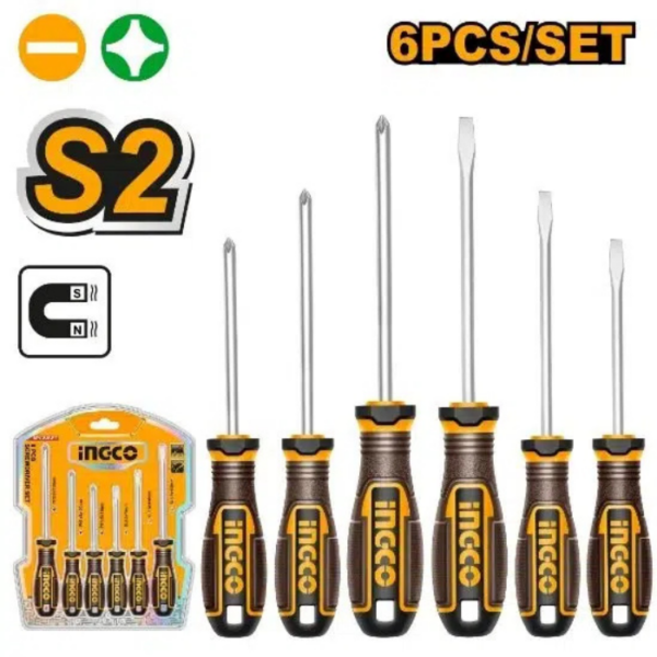 Screwdriver Set S2 INGCO