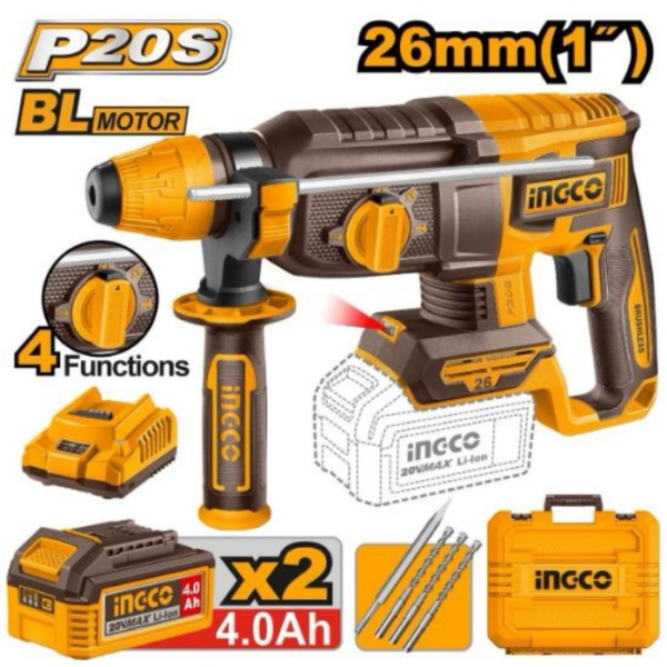 Cordless Rotary Hammer INGCO