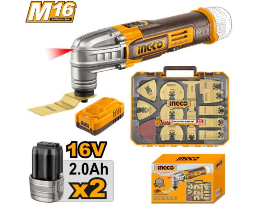 White Background Design (42) Cordless Multi Tool INGCO - Image 1