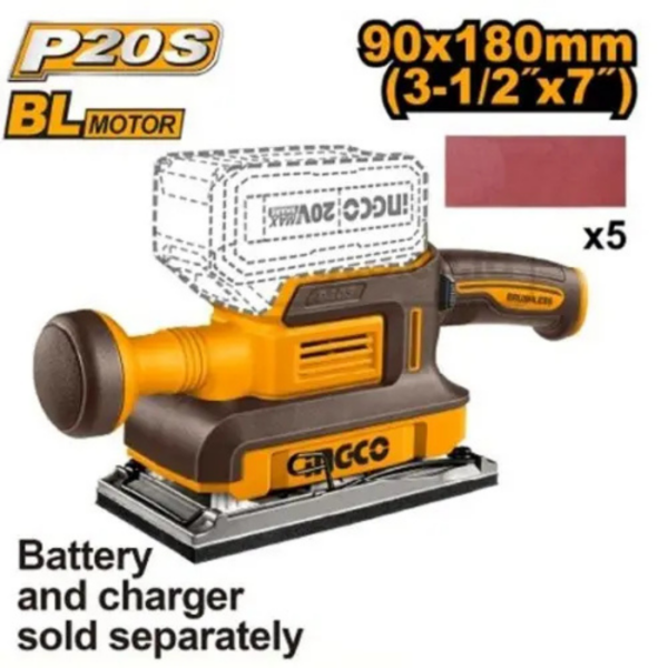 Cordless Finishing Sander INGCO