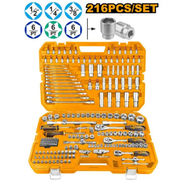 Socket Tool Set Kit INGCO