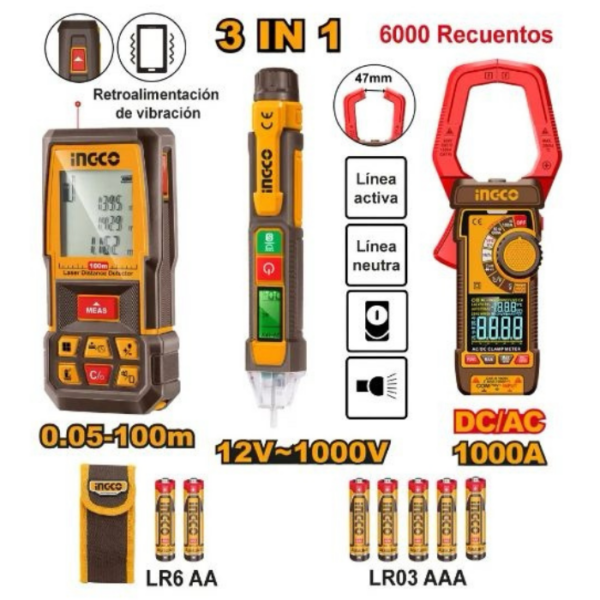 Laser Measuring Tool Kit INGCO