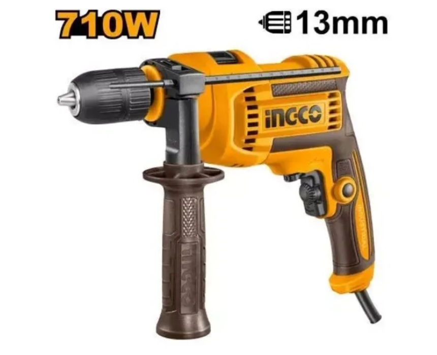White Background Design (73) Impact Drill Heavy Duty INGCO - Image 1