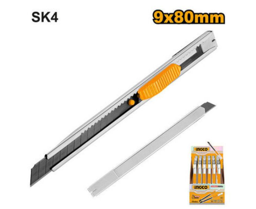 White Background Design (78) Snap Off Blade Cutter INGCO - Image 1