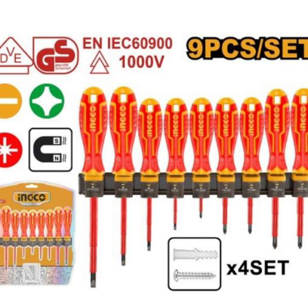 Insulated Screwdriver Set INGCO