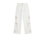 White Jeans with Openings - Image 