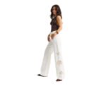 White Jeans with Openings - Image 