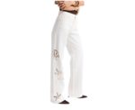 White Jeans with Openings - Image 