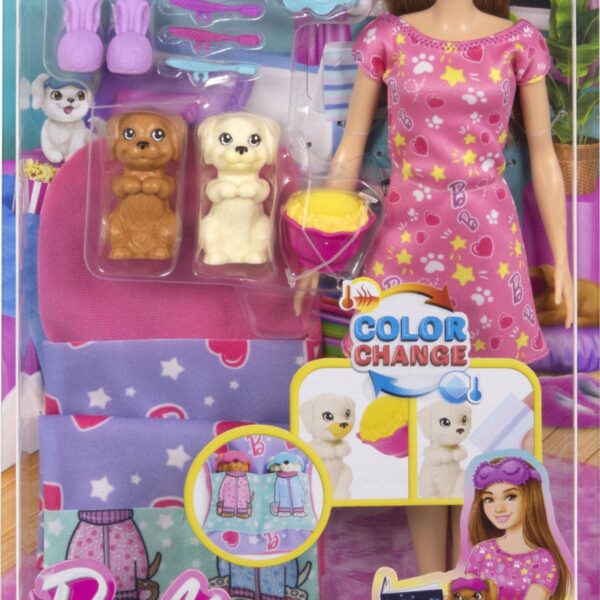 Barbie Puppy Slumber Party Playset