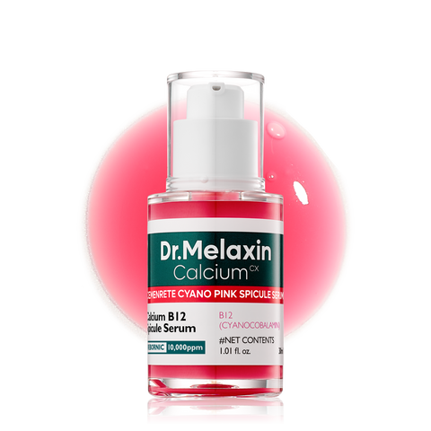 Dr.Melaxin Calcium CX Cemenrete Cyano Pink Spicule Serum, Vitamin B12 Serum, 30ml