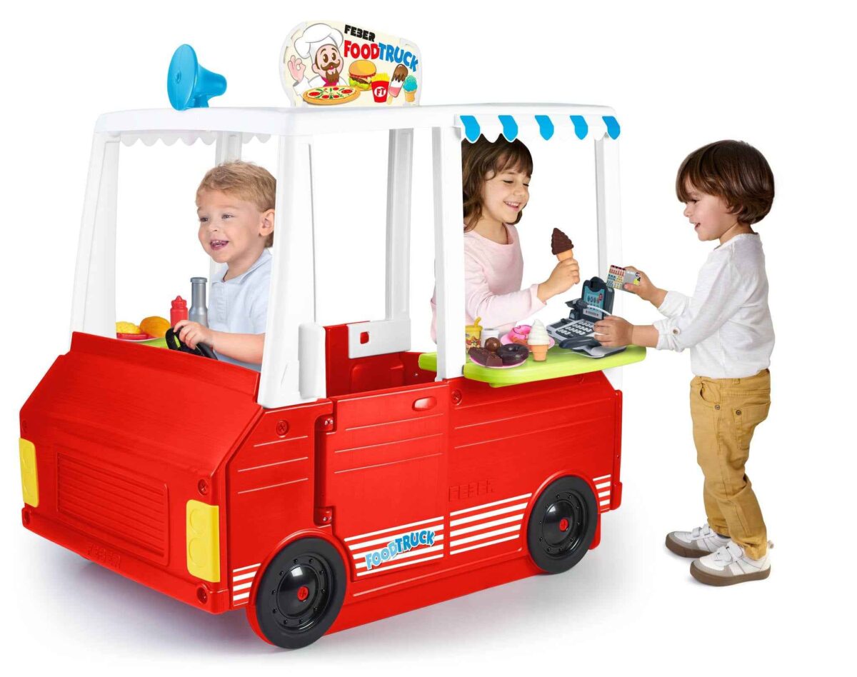 bbdca6c6e1459b075abab7a8dc31be8d Children's Playhouse The Food Truck - UV-Resistant Plastic